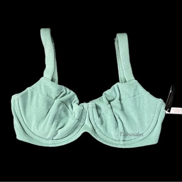 Victorias Secret Set Wicked Push Up without padding terry Bikini Top & Bottoms - Picture 12 of 12